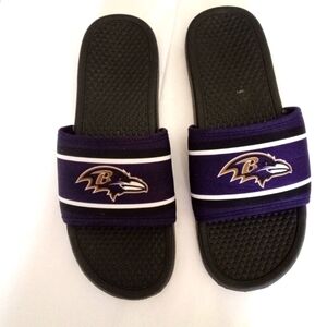 Baltimore Ravens Slides Men's M (9-10) NFL